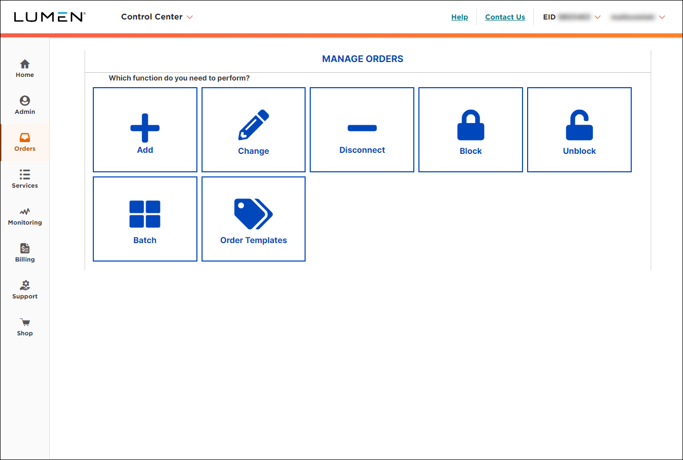 Manage Orders (for Wholesale customers)