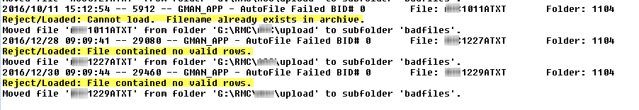  Switched Batch DIR LOG file example