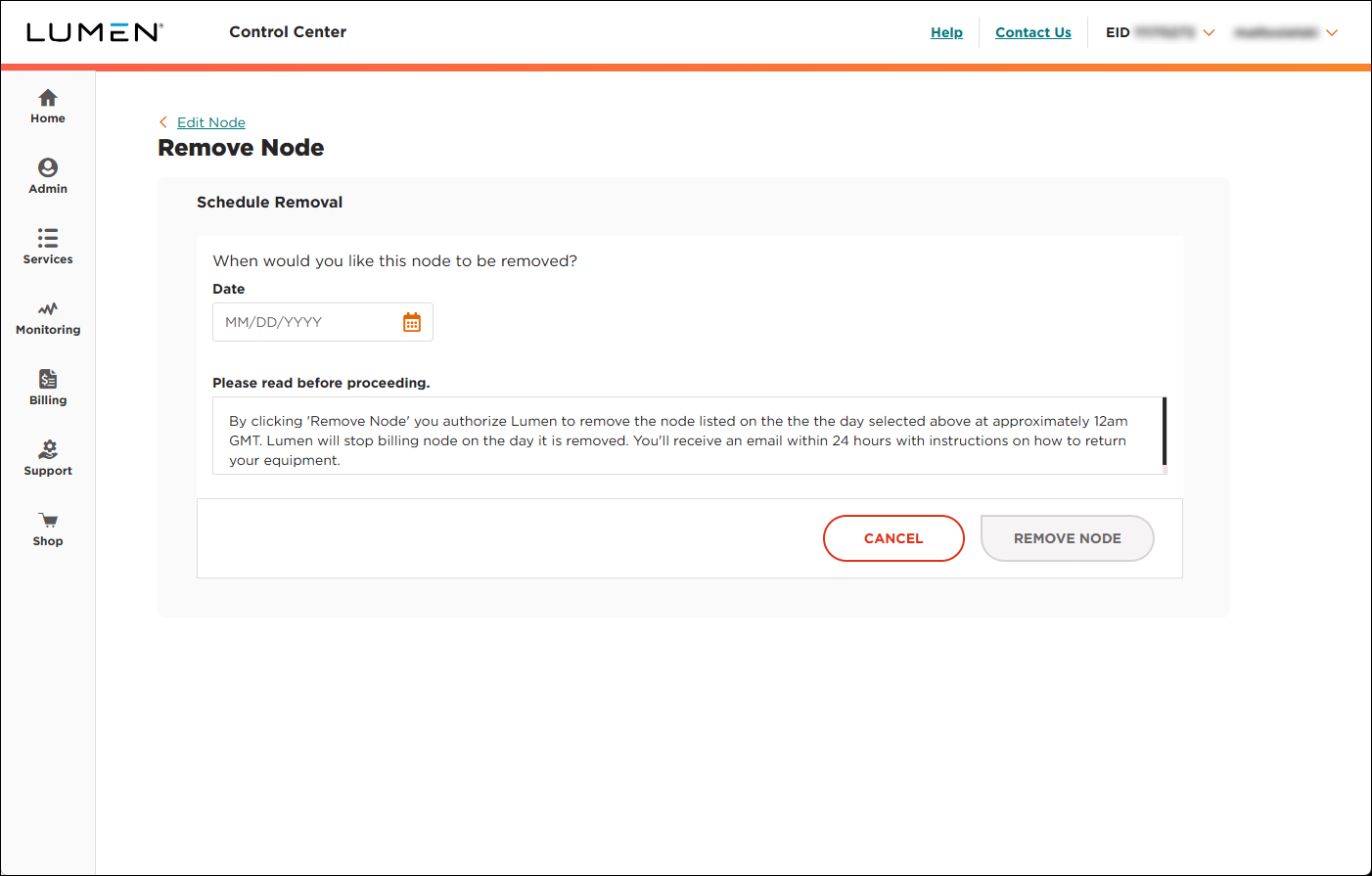 Remove Node