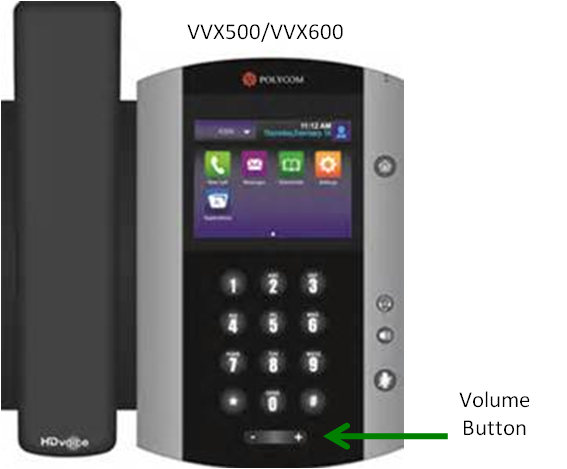 voip vvx 500 600 function buttons volume button